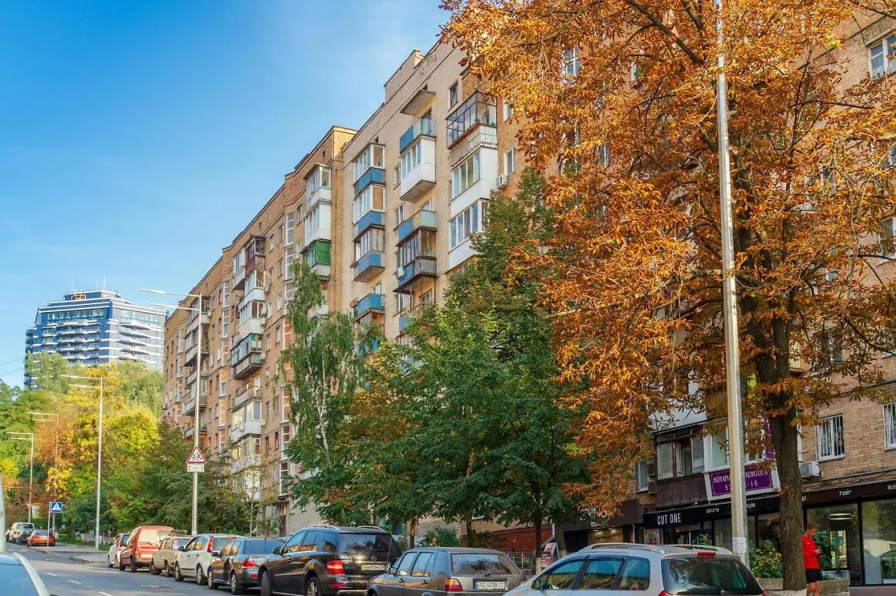Квартира По Улице Федорова 1 Kyjev Ukrajina