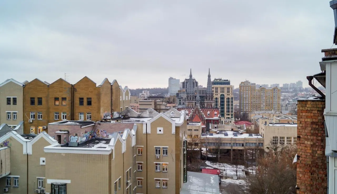 Apartmán Квартира По Улице Федорова 1 Kyjev Ukrajina